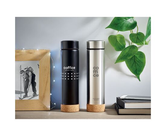 Bouteille isotherme 450 ml Noir -  MO9946-03