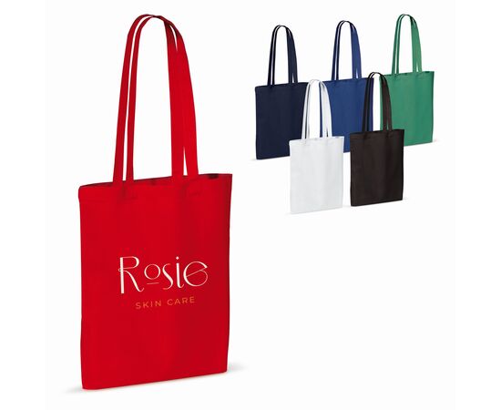 Tasche aus recycelter Baumwolle 140g/m² 38x42cm Weiß -  LT95241-N0001