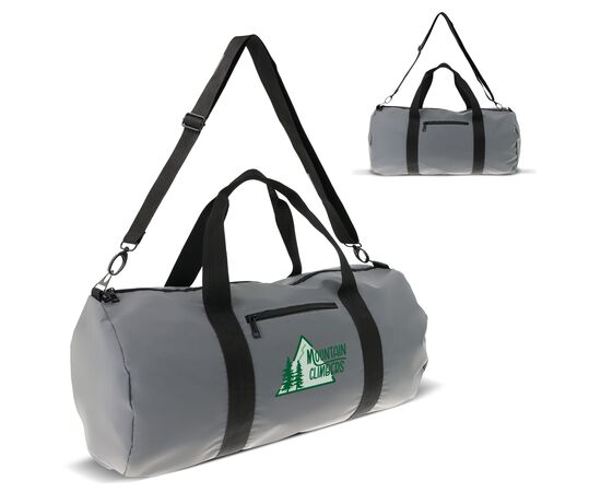 Reflektierende Reisetasche 50x25x25cm Grau -  LT95263-N0061