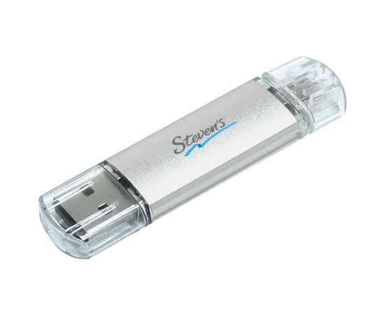 OTG USB Aluminium Silver - Unbranded 1Z20300D