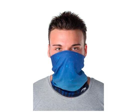 Lara Sublimation-Multi-Schal mit Fleece-Schicht und Säumen Weiß - Unbranded 1PL05701