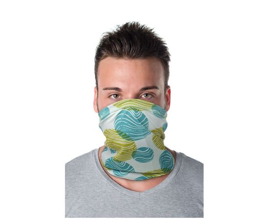 Mia Sublimation-Multischal mit Coolmax® und Säumen Weiß - Unbranded 1PL05901