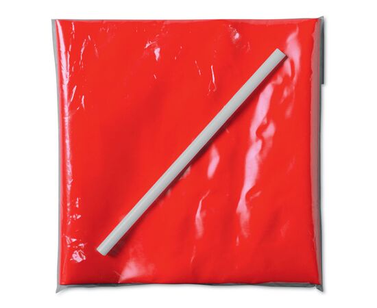 2 Opblaasbare cheering sticks Rood -  KC7090-05