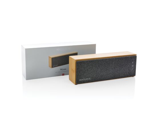 Wynn 10W wireless bamboo speaker Brown - XD Xclusive P329.319