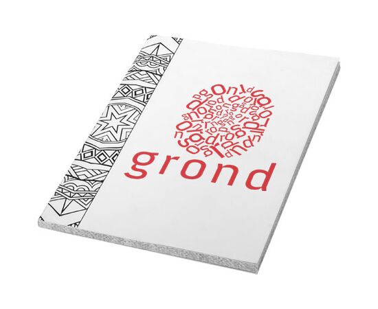 Carnet de coloriage Doodle Blanc - Unbranded 10690600