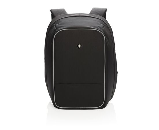 Swiss Peak anti-theft 15.6” laptop backpack Black - Swiss Peak P762.110