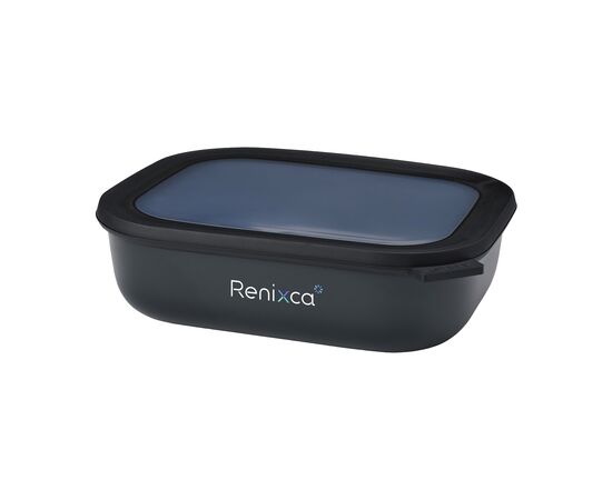 Mepal Cirqula multi use rectangular bowl 2 L lunchbox Nordic black - Mepal 284198