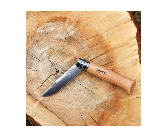 Opinel Inox No 08 zakmes Hout - Opinel 535244