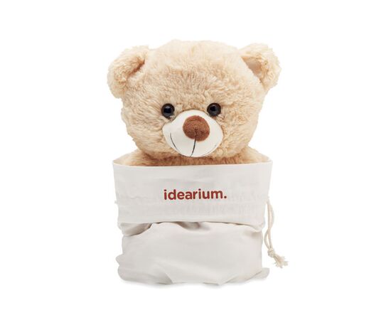 Grand ours en peluche en RPET Beige -  MO6505-13