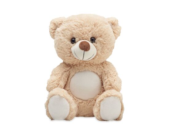 Grand ours en peluche en RPET Beige -  MO6505-13