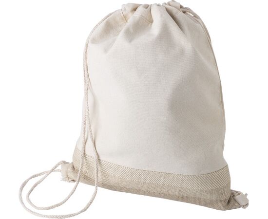 Turnbeutel aus Baumwolle Riley Beige -  9275.011