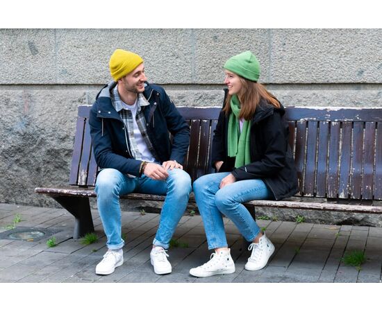 Heavy knitted Scarf Dunkelgrau - Nilton's 1486-18-A18