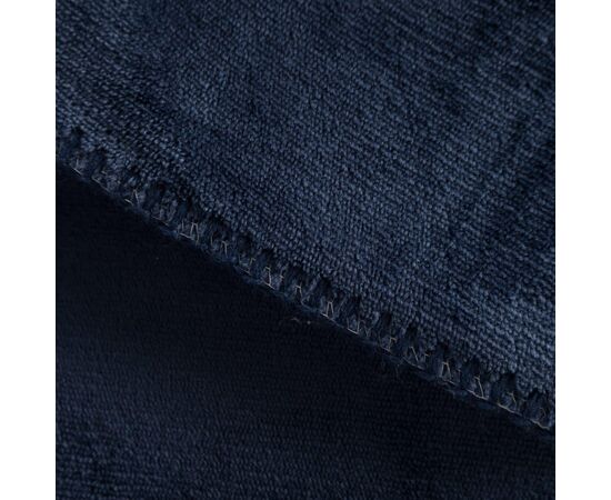 Fleece blanket with sherpa backing - 120x150cm Navy, Weiss - Nilton's 1566-14-A06