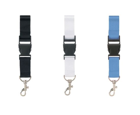 100% RPET neklint Zwart - Nilton's 2750-03-A03