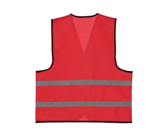 Kids promo veiligheidsvest polyester 6-12YRS Rood - Brickstone 4725-05-A05
