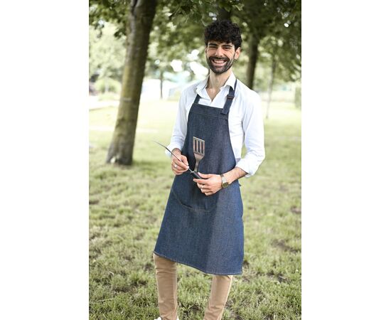 Denim apron Bleu denim - Brickstone 5230-28-A28