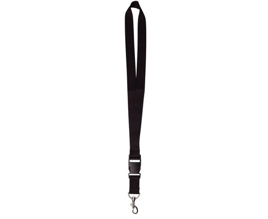 Lanyard 2,5cm Schwarz - Nilton's 7000-03-A03