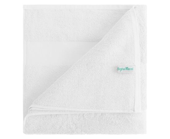 Sophie Muval handdoek 140x70 cm, 520 gr/m2 Wit - Sophie Muval 9500-06-A06