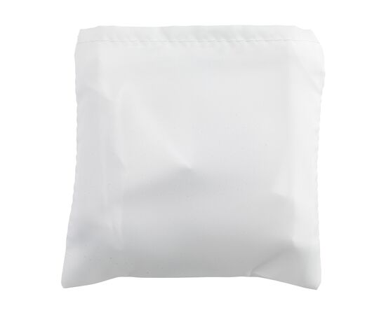 GRS RPET Shopper foldable shopping bag White -  078910
