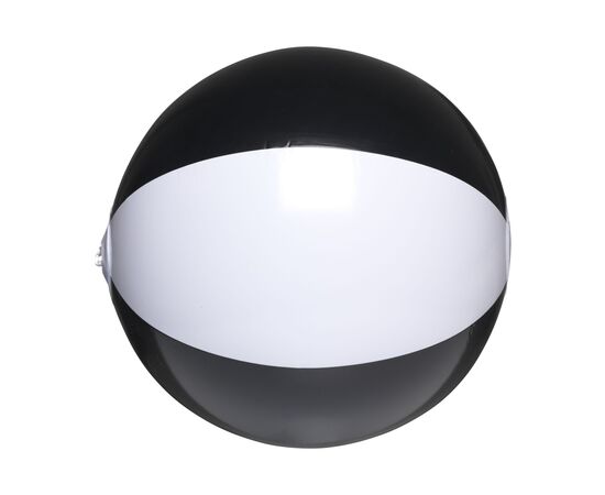 BeachBall Ø 27 cm Weiss, Schwarz -  086495