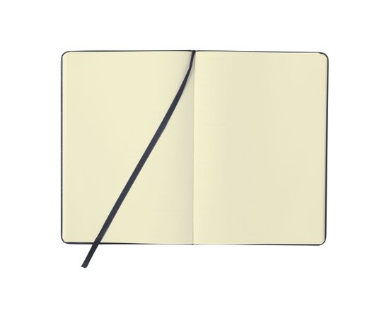 BudgetNote A5 Blanc Notizbuch Schwarz -  124598