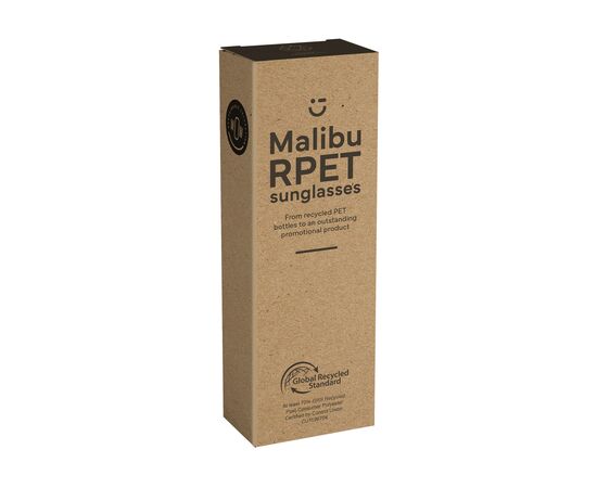 Malibu RPET zonnebril Zwart -  129298