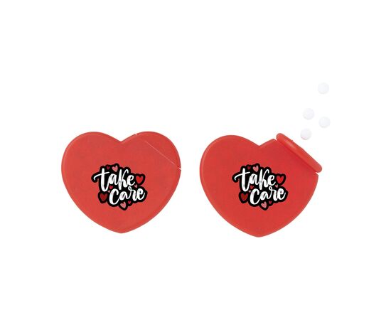 HeartMint Pfefferminzdrops Rot -  301360