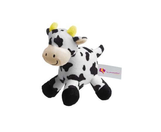 JollyCow knuffel Zwart, Wit -  350495