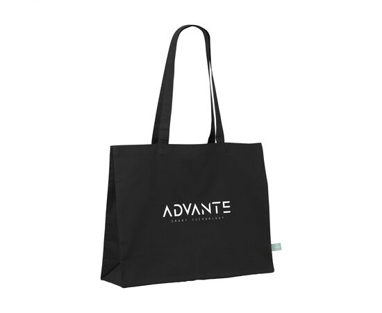 ECO Shopper Organic Cotton (180 g/m²) bag Black -  412398