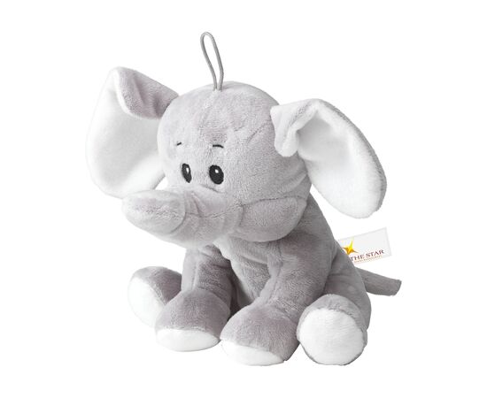 Olly pluche olifant knuffel Grijs -  519090