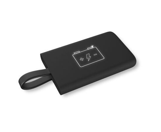 SCX.design P05 1000 mAh light-up power bank Black, White - SCX.design 1PX01500