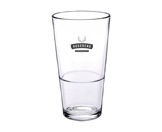 Bierglas Stapelbar 340 ml Transparent -  106804
