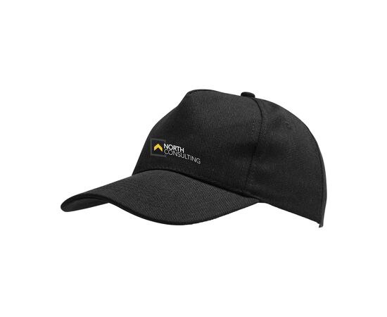 Hamar Cap Recycled Cotton pet Zwart -  396198