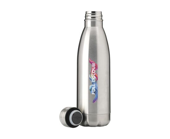 Topflask 500 ml drinking bottle Silver -  569401