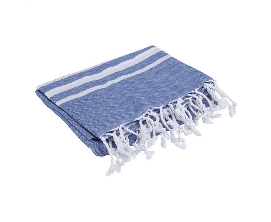 Oxious Hammam Towels - Vibe Luxury stripe serviette Bleu - Oxious W05530