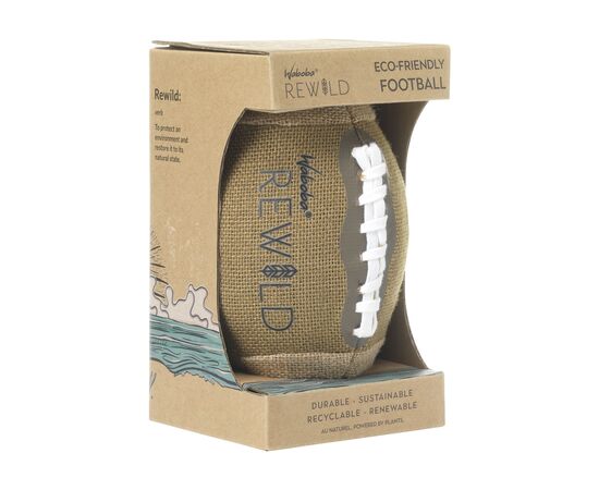 Waboba Sustainable Sport item 23 cm - American Football Naturel - Waboba W07142