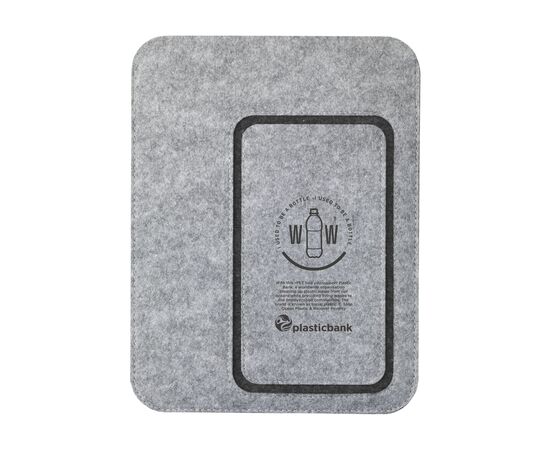 RPET Felt Tablet Sleeve 10,2 inch housse de tablette Gris -  W10290