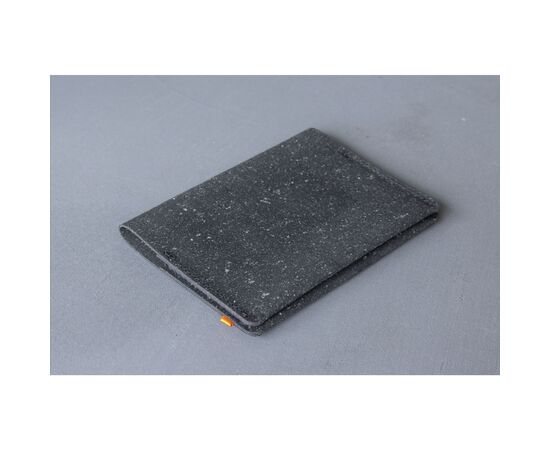 Recycled Leather Passport Holder Passhülle Schwarz - Made Out Of W14098