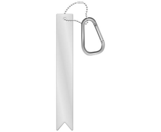 Attache réfléchissante avec mousqueton H9 RFX&#8482; Blanc - RFX™ 1PR05182