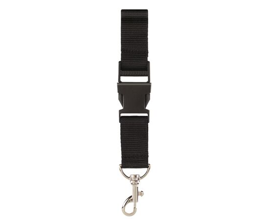 Lanyard 2,5cm Schwarz - Nilton's 7000-03-A03