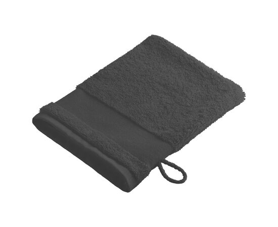 Sophie Muval washand 21x16 cm, 450 gr/m2 Zwart - Sophie Muval 9170-03-A03