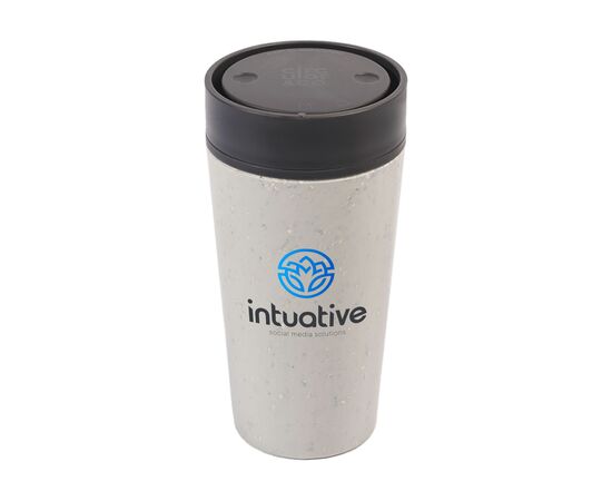 Circular&Co Recycled Coffee Cup 340 ml mug Blanc, Noir - Circular and co W04416
