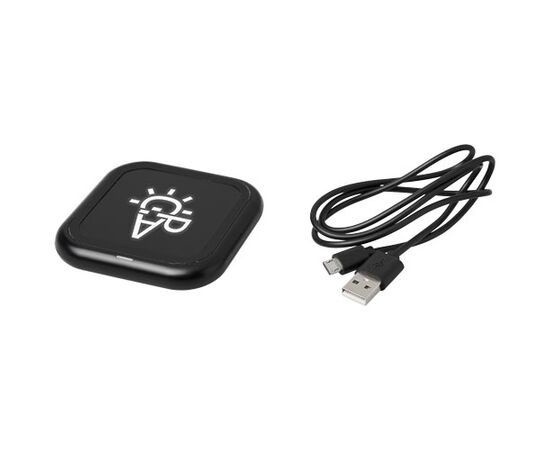 Station de charge sans fil Radiant avec logo lumineux Blanc - Unbranded 12400500