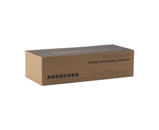 Mambu 10W Bamboo Wireless Speaker haut-parleur sans fil Bambou -  502744