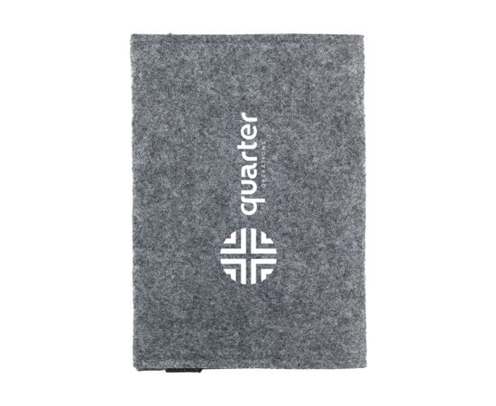 Identify GRS RPET Felt porte pièce d'identité Gris -  154190
