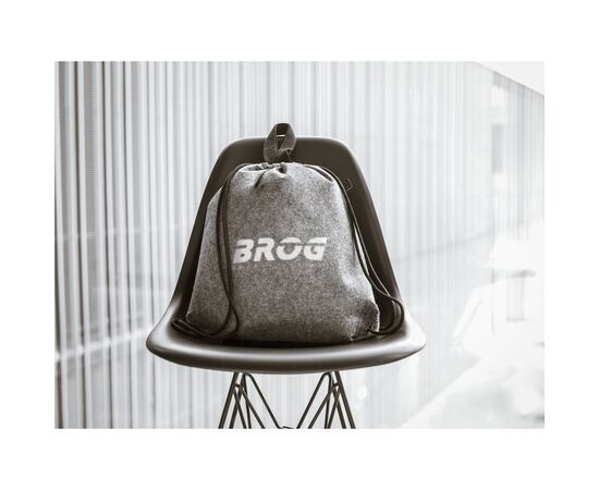 GRS RPET Felt PromoBag Plus backpack Grey -  170590 GRS RPET Felt PromoBag Plus backpack Grey -  170590