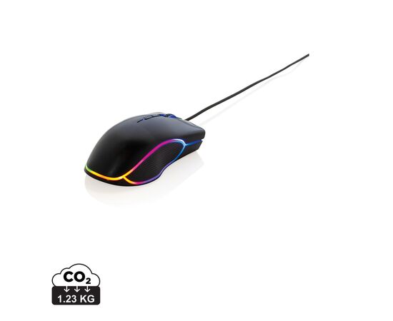 RGB Gaming Maus Schwarz - Gaming Hero P300.161
