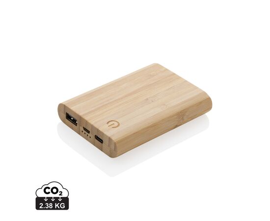 Bamboo 5.000 mAh powerbank Brown - XD Collection P322.259