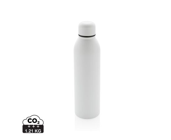 RCS Recycled stainless steel vacuum bottle 500ML White - XD Collection P433.043