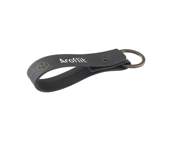 Apple Leather Keychain Schlüsselanhänger Weiß -  W32498